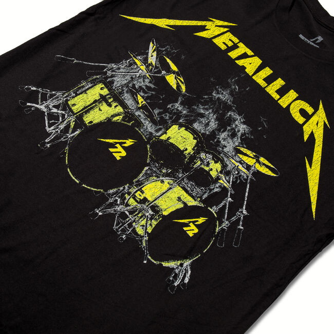 Lars Ulrich M72 Drum Set T-Shirt, 