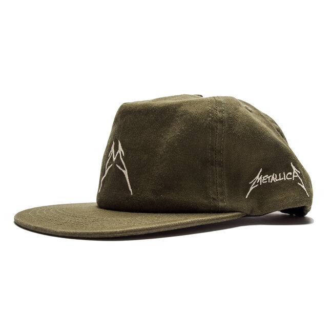 M Logo Slouch Hat (Green), , hi-res