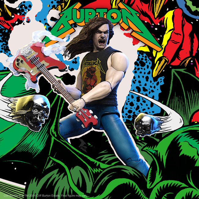 Cliff Burton Ultimates! Action Figure (Superhero Poster), 