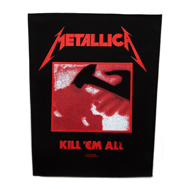 Kill 'Em All Back Patch, , hi-res