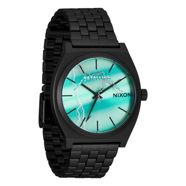 Nixon x Metallica Ride The Lightning Time Teller Watch (GREEN), , hi-res