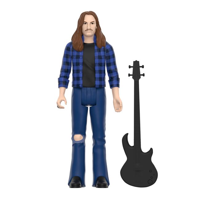 Cliff Burton ReAction Figure Version 3 (Flannel), , hi-res