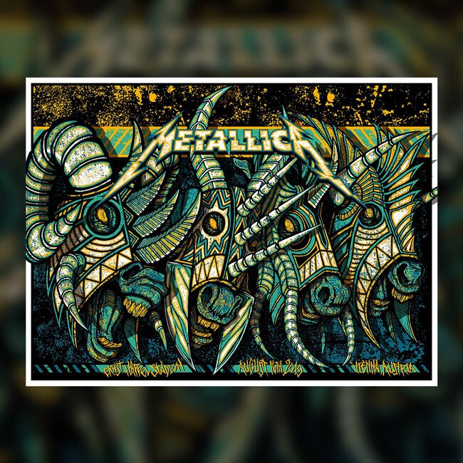 Vienna Screen Printed Concert Poster, , hi-res