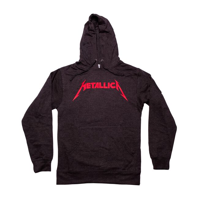 Red Logo Hoodie (Charcoal Heather) - 3XL, , hi-res