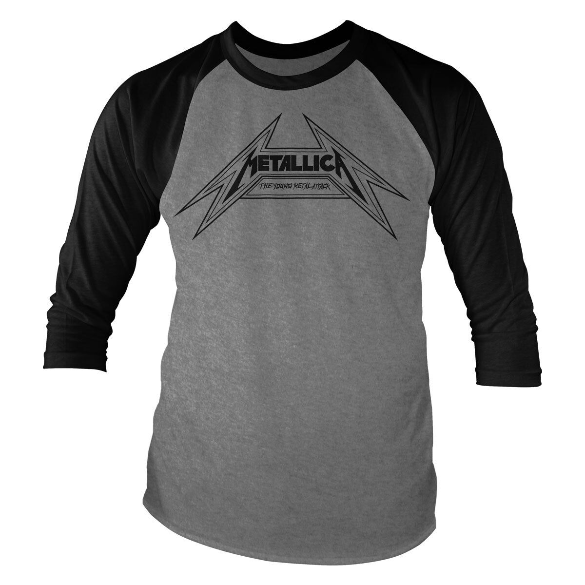 metallica baseball tee