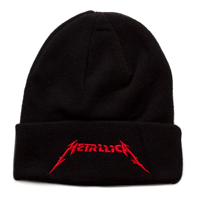 Red Logo Cuffed Beanie, , hi-res