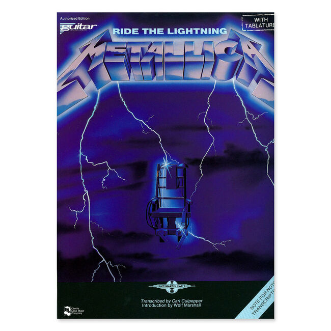 Ride the Lightning - Guitar Tablature Book, , hi-res