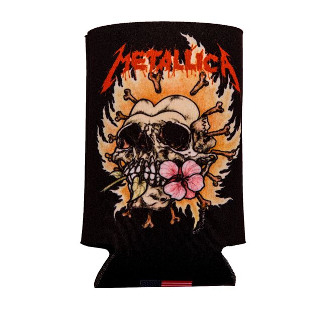 Burning Flower Can Koozie, , hi-res