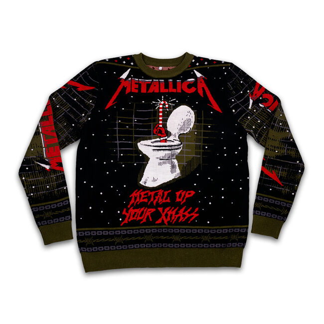 Metal Up Your Xmass Holiday Sweater, , hi-res