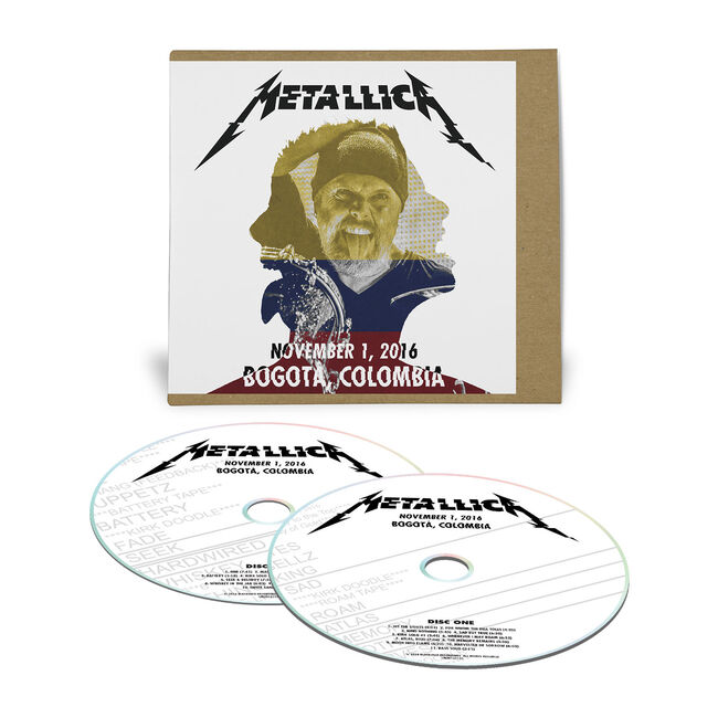 Live Metallica: Bogotá, Colombia - November 1, 2016 (2CD), , hi-res