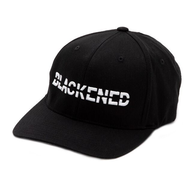 Blackened Whiskey Logo Flex Fit Hat, , hi-res
