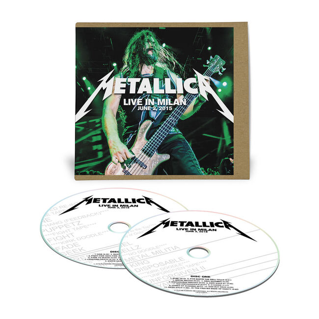 Live Metallica: Milan, Italy - June 2, 2015 (2CD), , hi-res