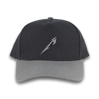 M Logo Snapback Hat (BLK/GRY), , hi-res