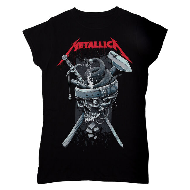 Women's Skull History T-Shirt, , hi-res