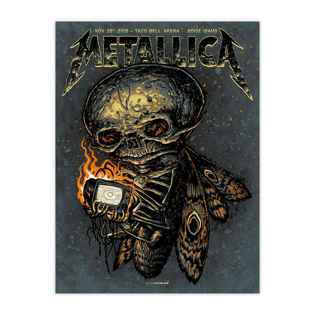 Boise Screen Printed Concert Poster, , hi-res