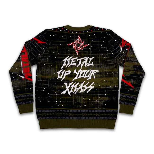 Metal Up Your Xmass Holiday Sweater, , hi-res