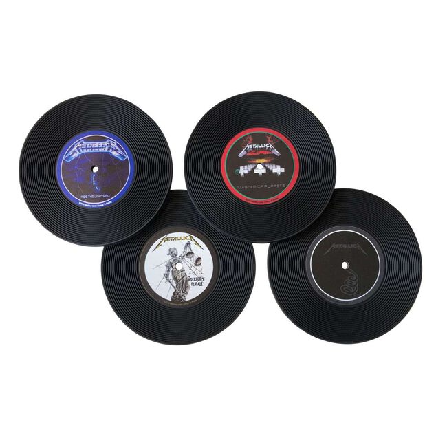 Vinyl Record Coaster Set, , hi-res