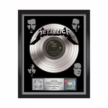 Black Album 30th Anniversary Commemorative Plaque - Signed, , hi-res