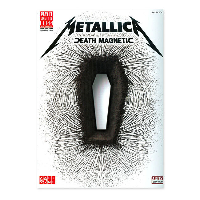 Death Magnetic - Bass Guitar Tablature Book, , hi-res