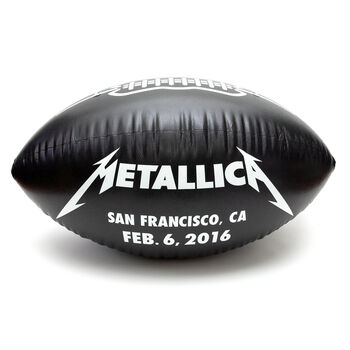 Inflatable Metallica Logo Football, , hi-res