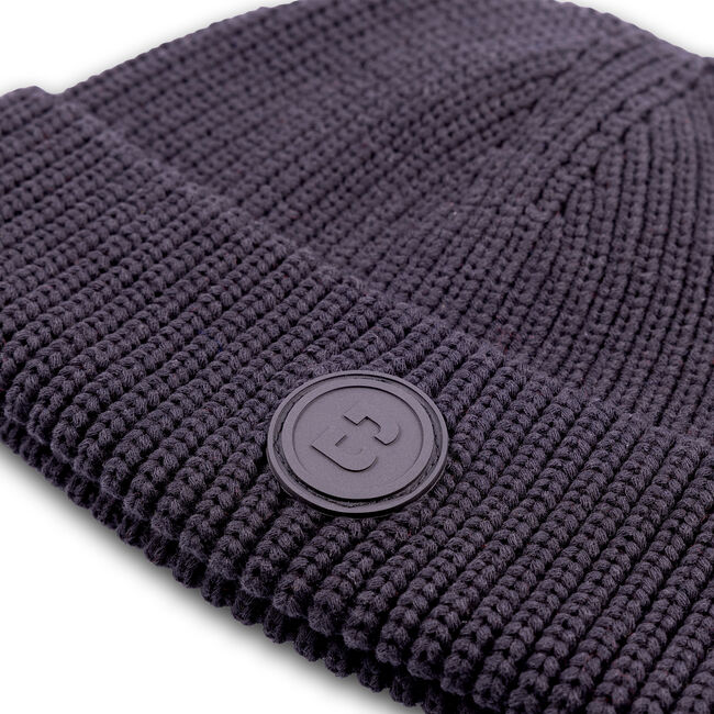 Blackened Whiskey 'B' Logo Tonal Cuffed Beanie, 