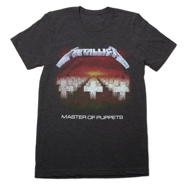 Master Puppets Distressed Tri-Blend T-Shirt Metallica.com