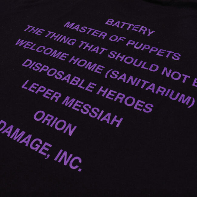 Master of Puppets Tracks T-Shirt, 