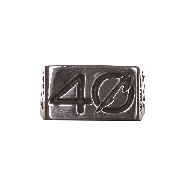 40th Anniversary Silver Ring - Size 6, , hi-res
