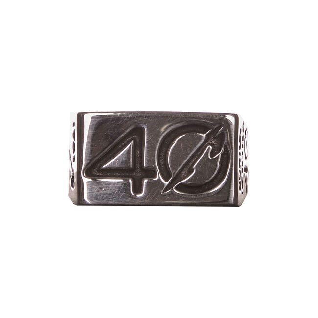 40th Anniversary Silver Ring - Size 8, , hi-res