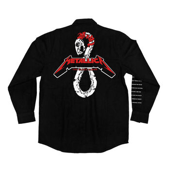 Puck Hcky x Metallica Don't Tread On Me Flannel, , hi-res