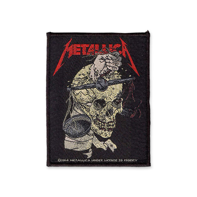 Harvester Of Sorrow Woven Patch, , hi-res