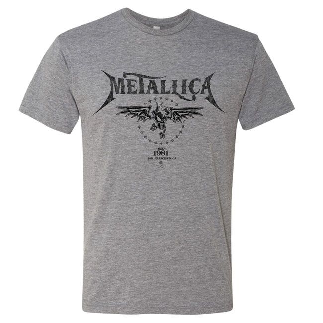 Est. 1981 T-Shirt (Grey) | Metallica.com