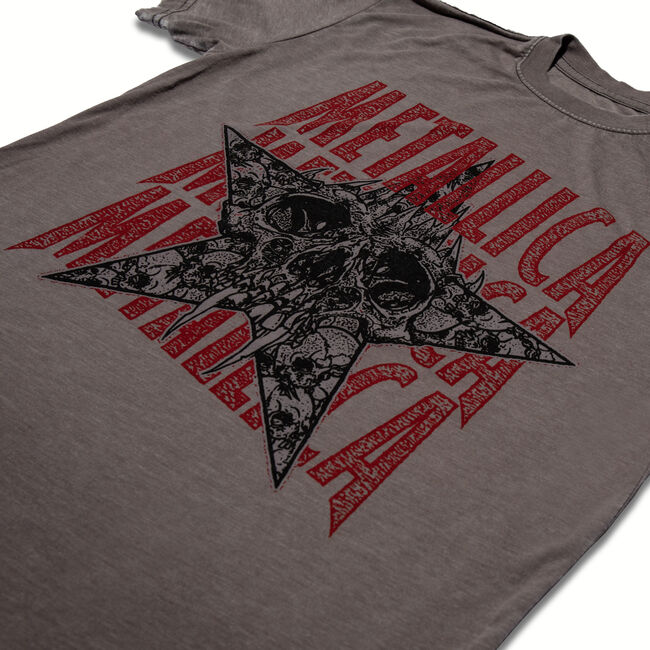 King Nothing Burnout T-Shirt (GREY), 