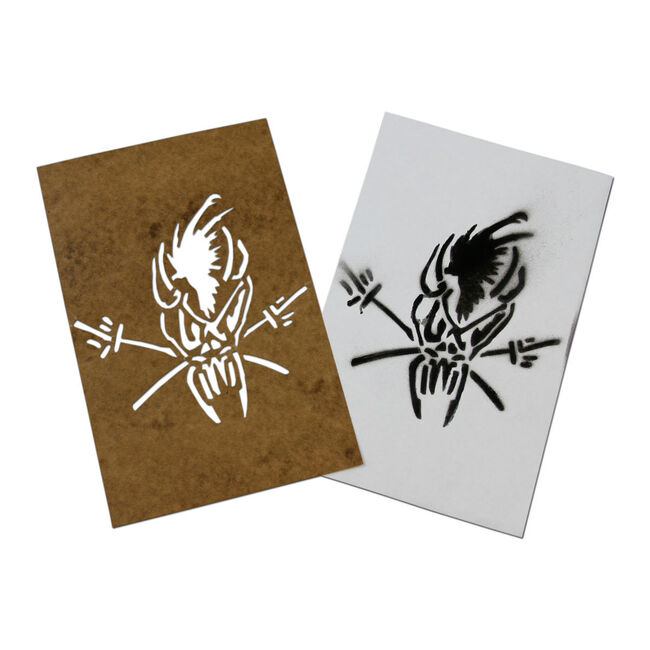 Scary Guy Stencil Metallica Com