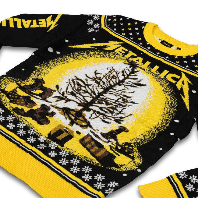 72 Seasons Burnt Tree Holiday Sweater, 