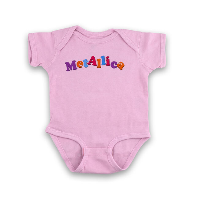 Magnets Logo Pink Onesie, , hi-res