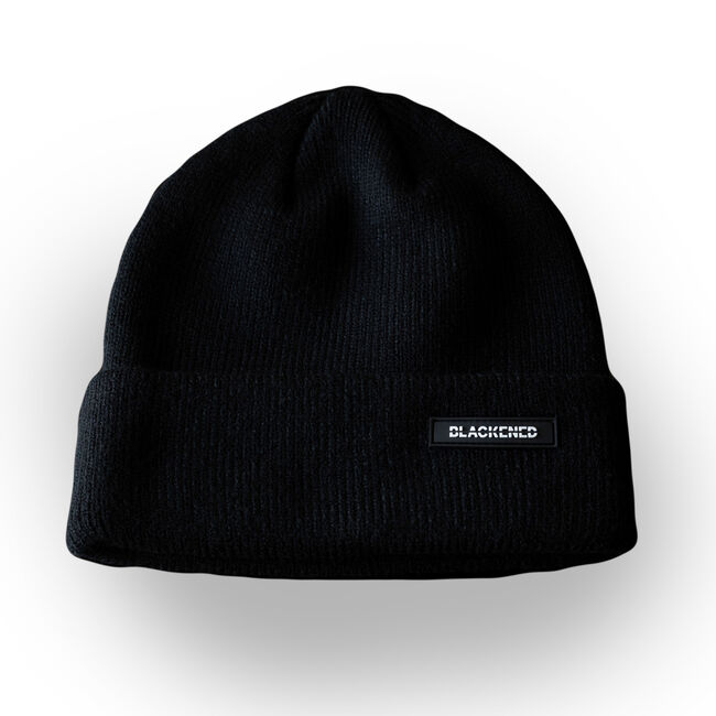 Blackened Whiskey Cuffed Beanie, , hi-res