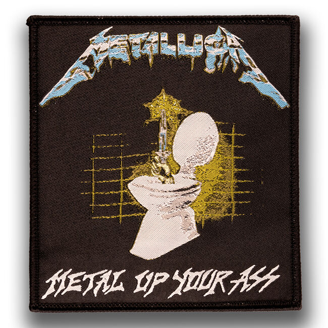 Metal Up Your Ass Woven Patch, , hi-res