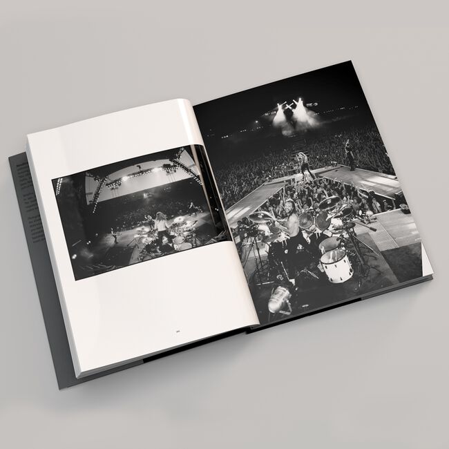 Metallica: The Black Album in Black & White Book by Ross Halfin, , hi-res