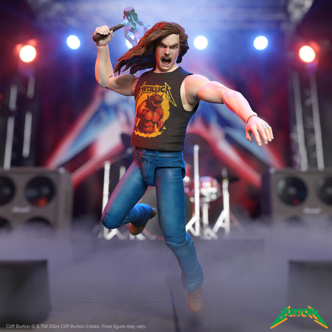 Cliff Burton Ultimates! Action Figure (Superhero Poster), 