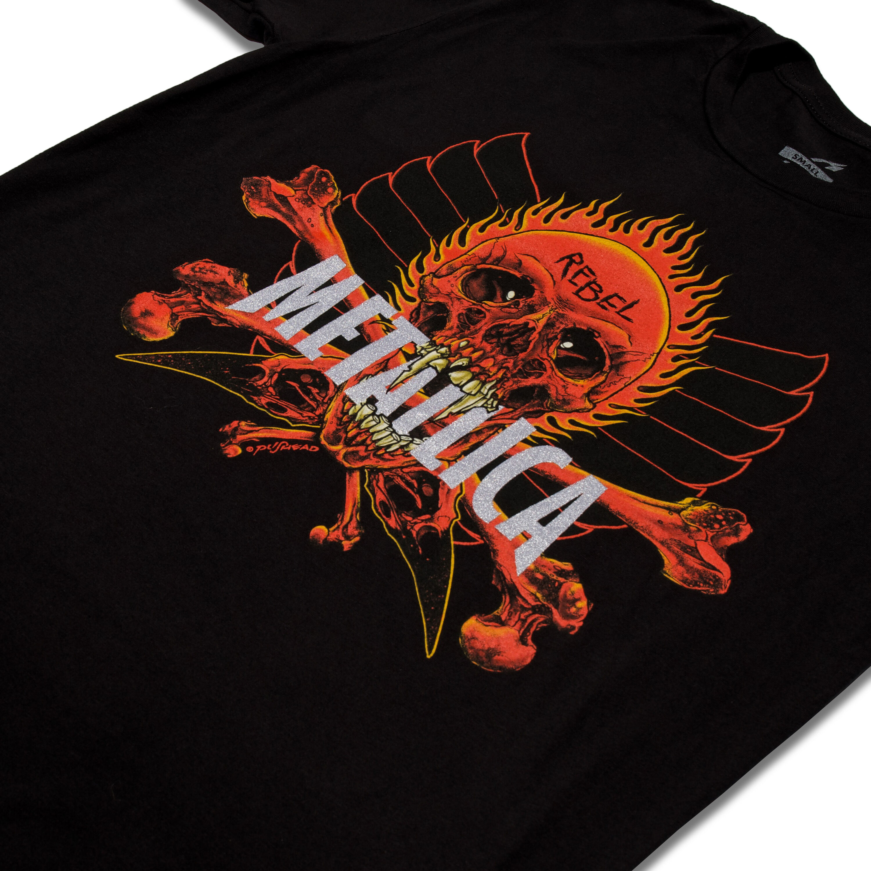 METALLICA x PUSHEAD Rebel Tシャツ XS