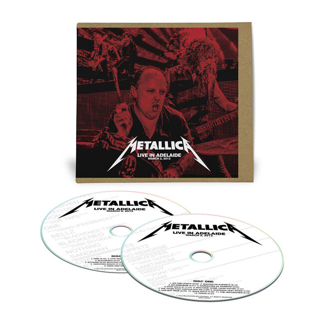 Live Metallica: Adelaide, Australia - March 2, 2013 (2CD), , hi-res