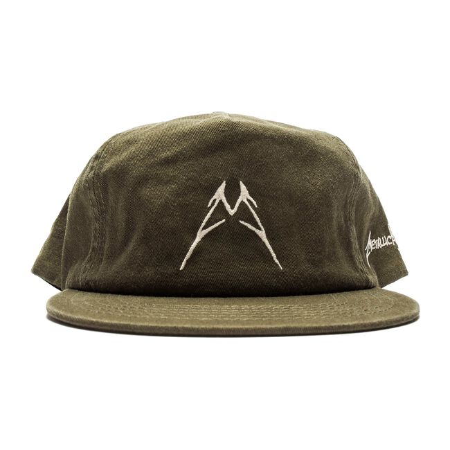 M Logo Slouch Hat (Green), , hi-res