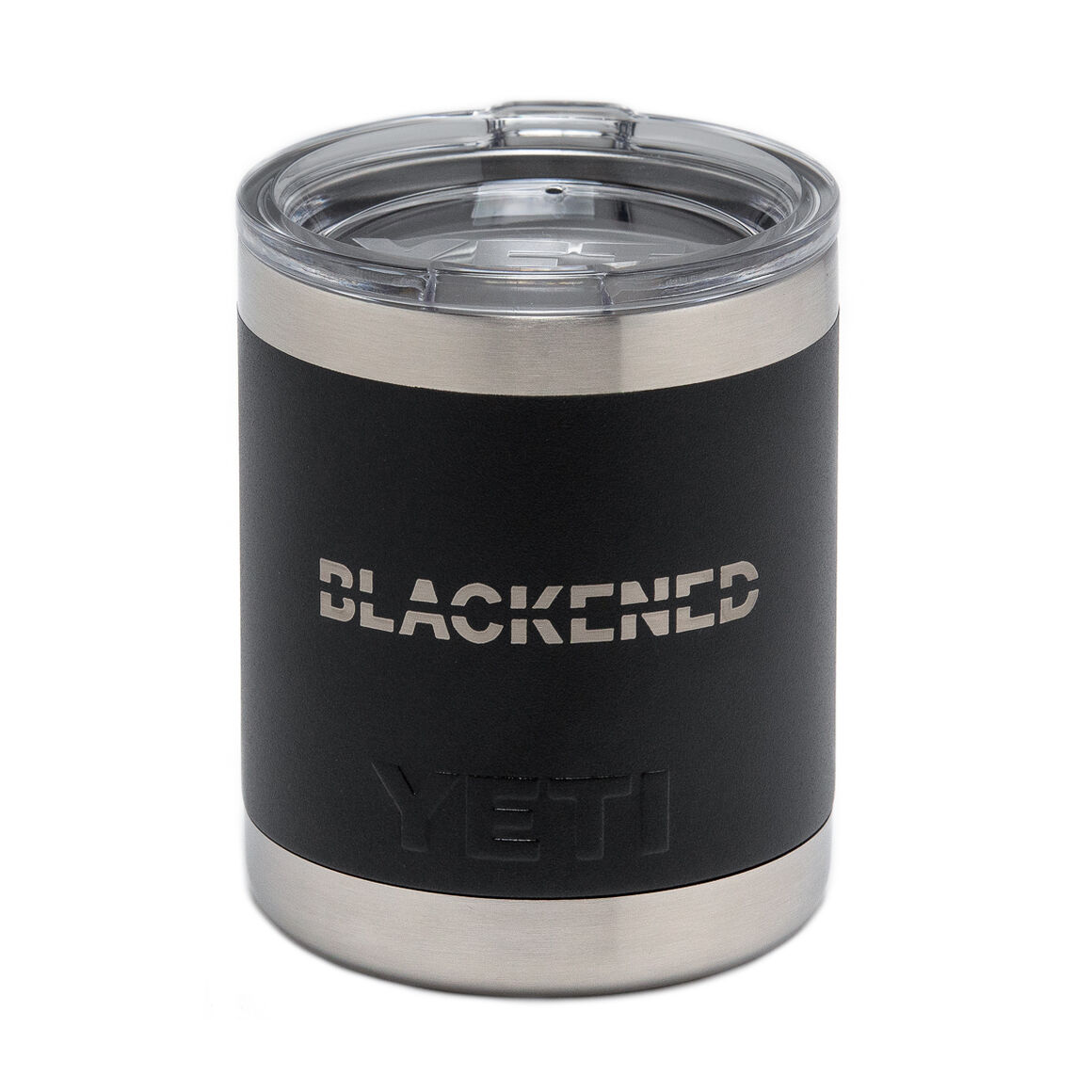 Blackened Whiskey Yeti Lowball Tumbler, , hi-res