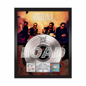 Load Platinum Award Plaque - Signed, , hi-res