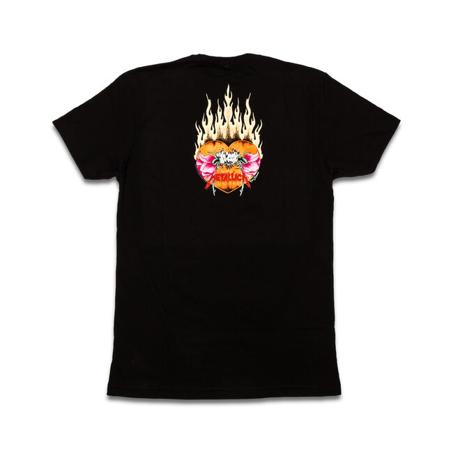 Burning Flower T-Shirt - 4XL, , hi-res