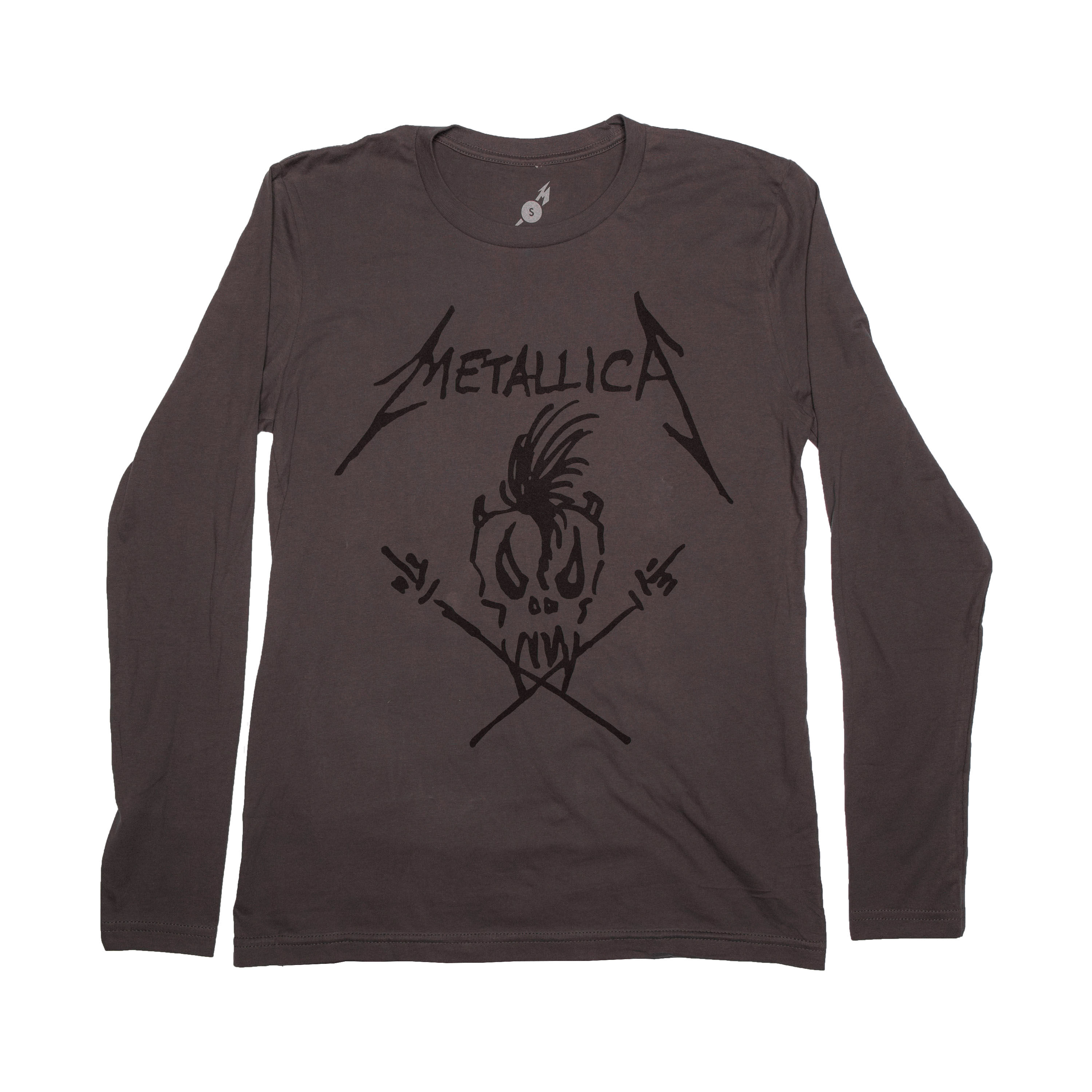 T Shirt Metallica Logo Scary Guy Metal Musik
