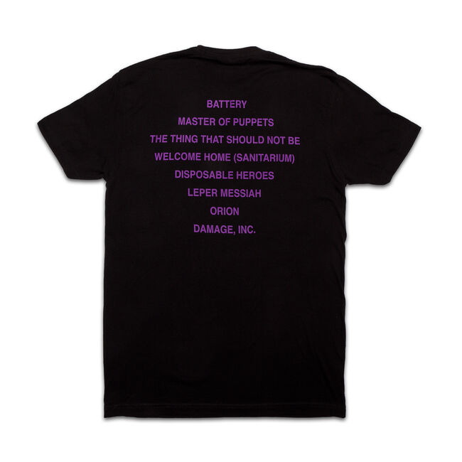 Master of Puppets Tracks T-Shirt, 