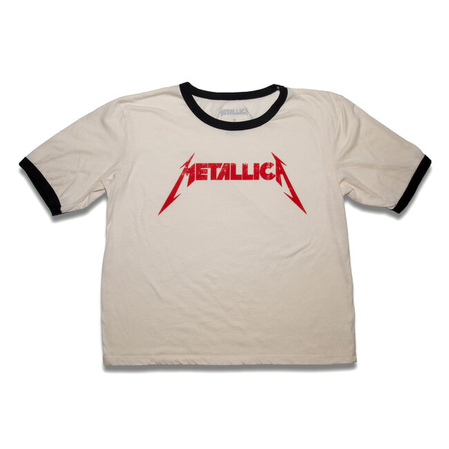 Women's Red Logo Ringer T-Shirt, , hi-res