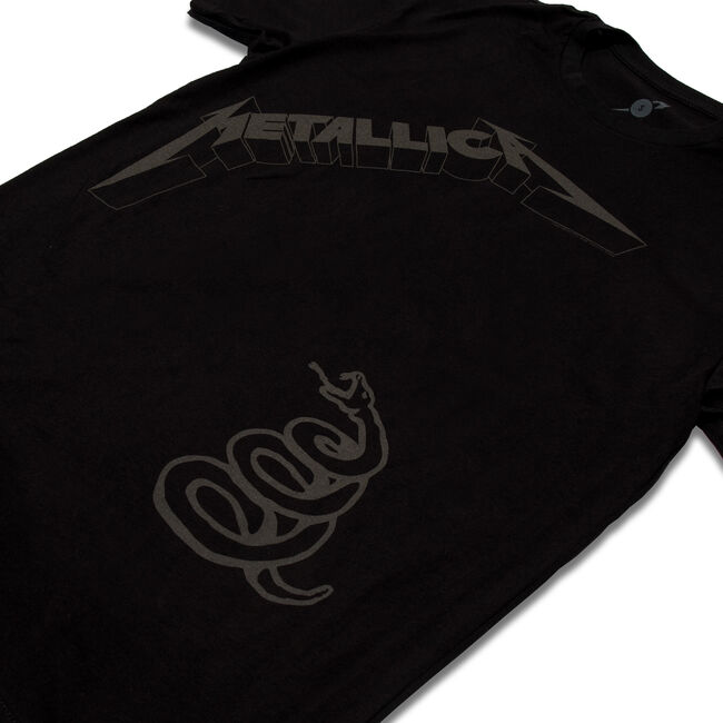 Metallica (The Black Album) Cover T-Shirt - XL, 